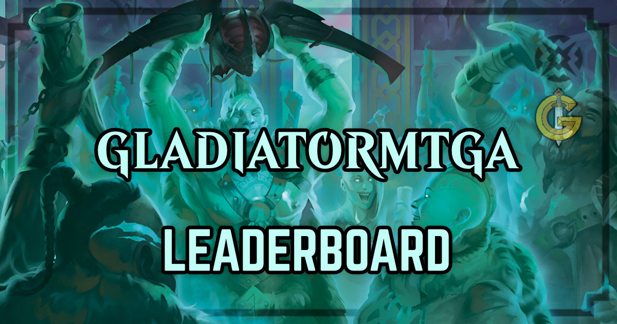 GladiatorMTGA, Leaderboard